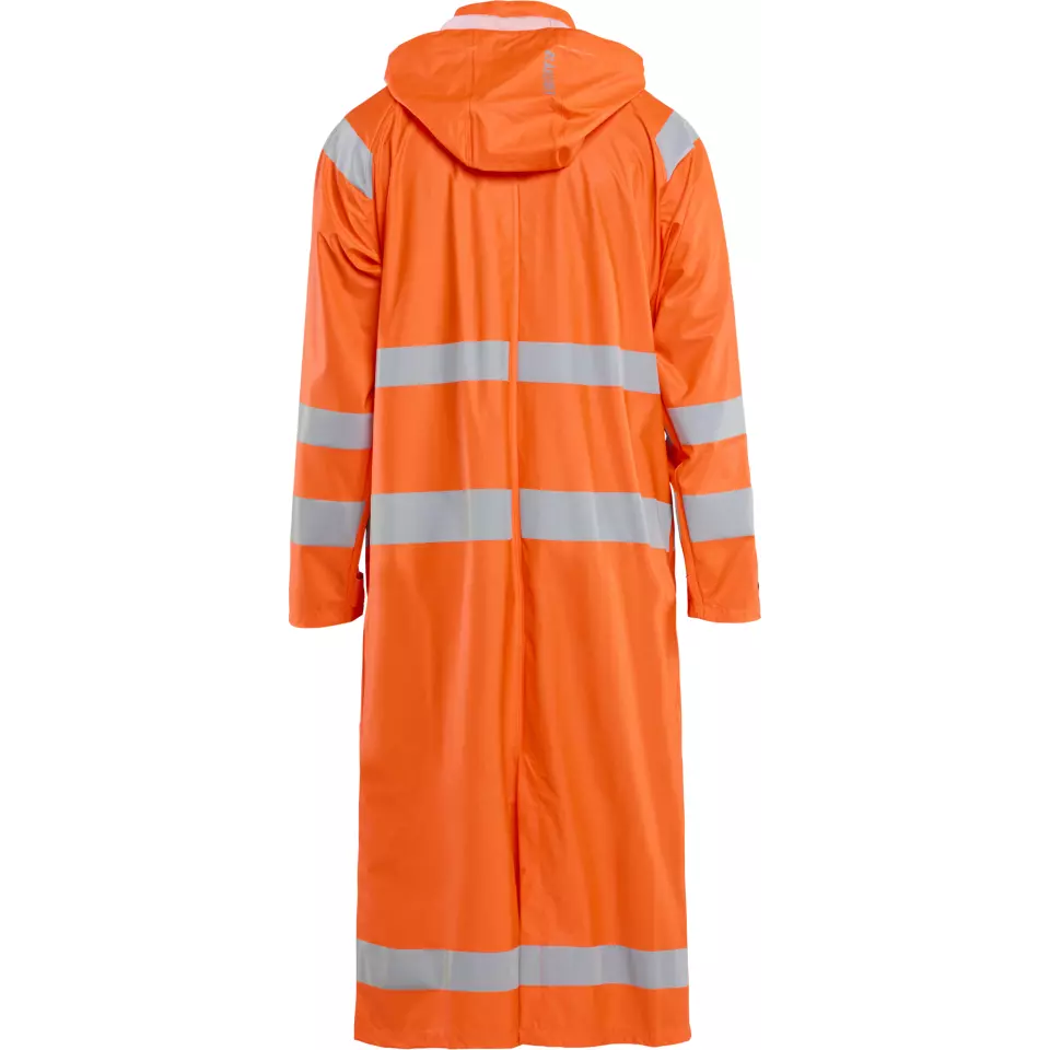 Blaklader 432520005300, High Vis Raincoat, Orange, image 4, gallery thumbnail