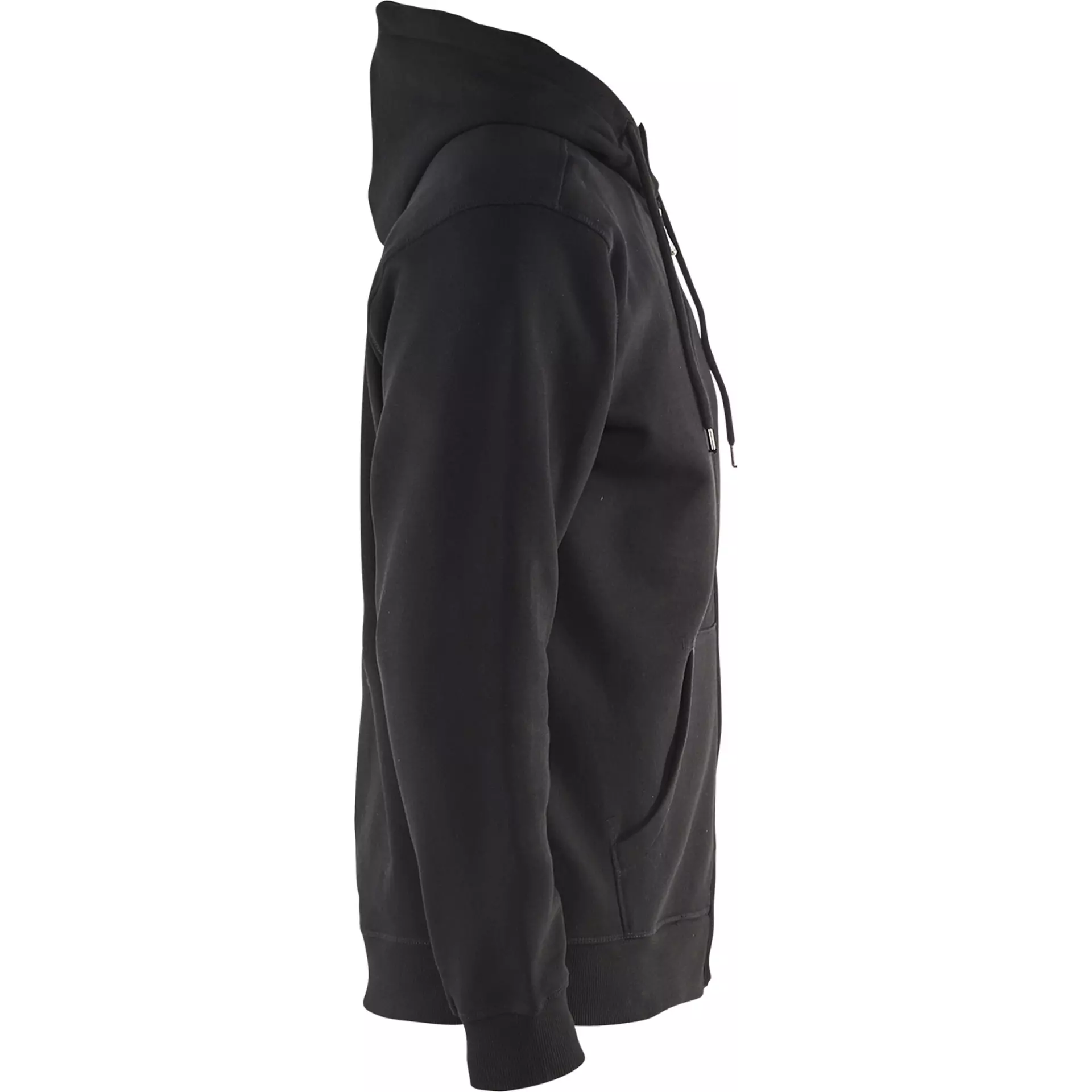 Blåkläder 336610489900, Sweatshirt mit Kapuze und Reißverschluss, Schwarz, image 2