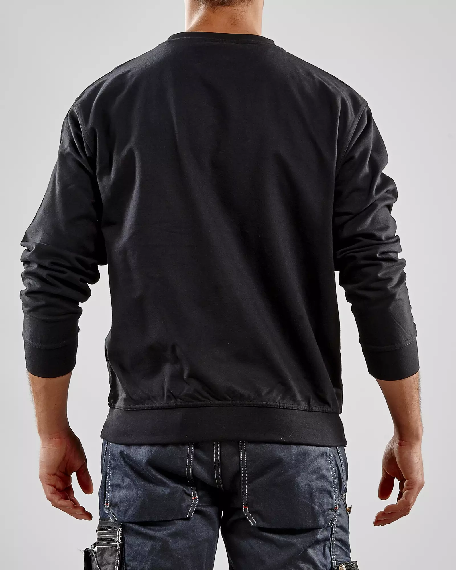 Blaklader 334011589900, Sweatshirt, Black, image 6