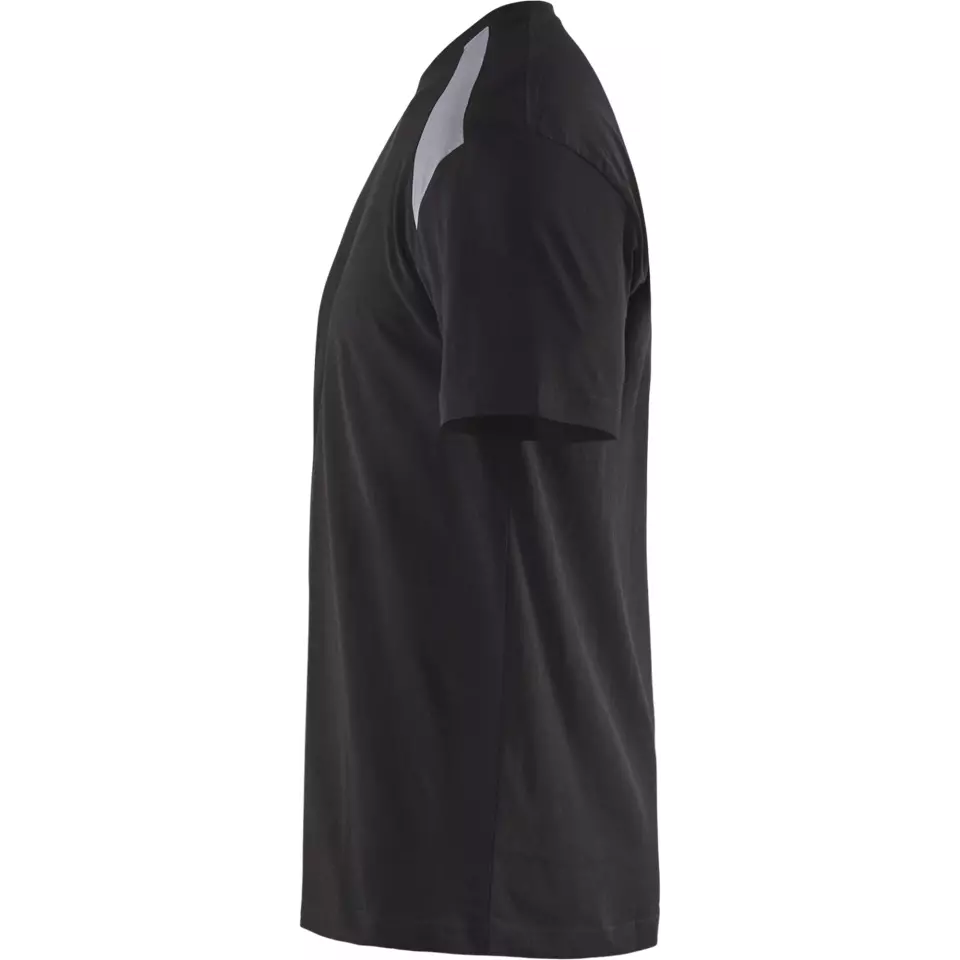 Blåkläder 337910429994, T-Shirt, Black/Grey, image 3, gallery thumbnail