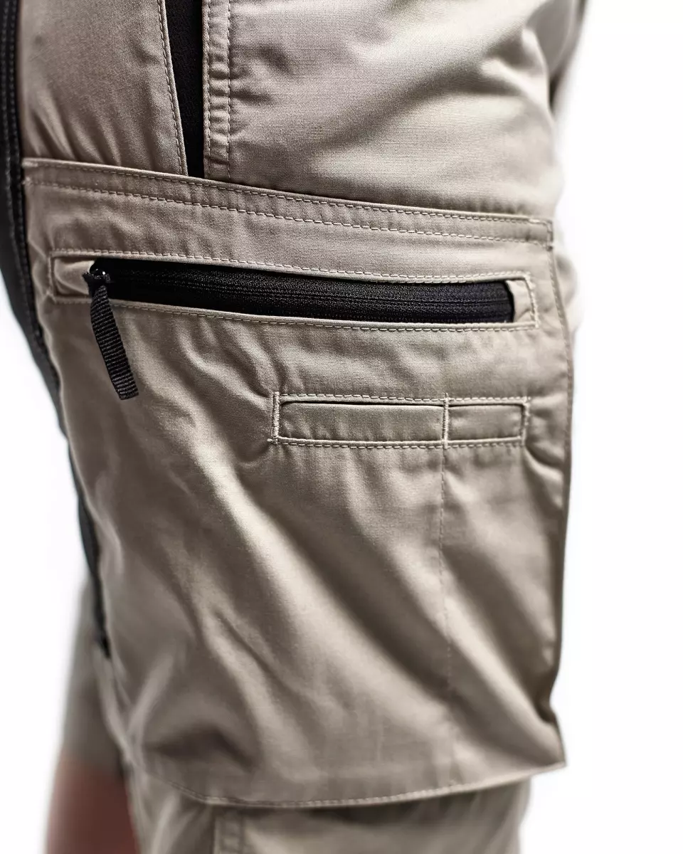 Blaklader 715918452799, Ladies Stretch Work Trousers, Stone Grey/Black, image 8, gallery thumbnail