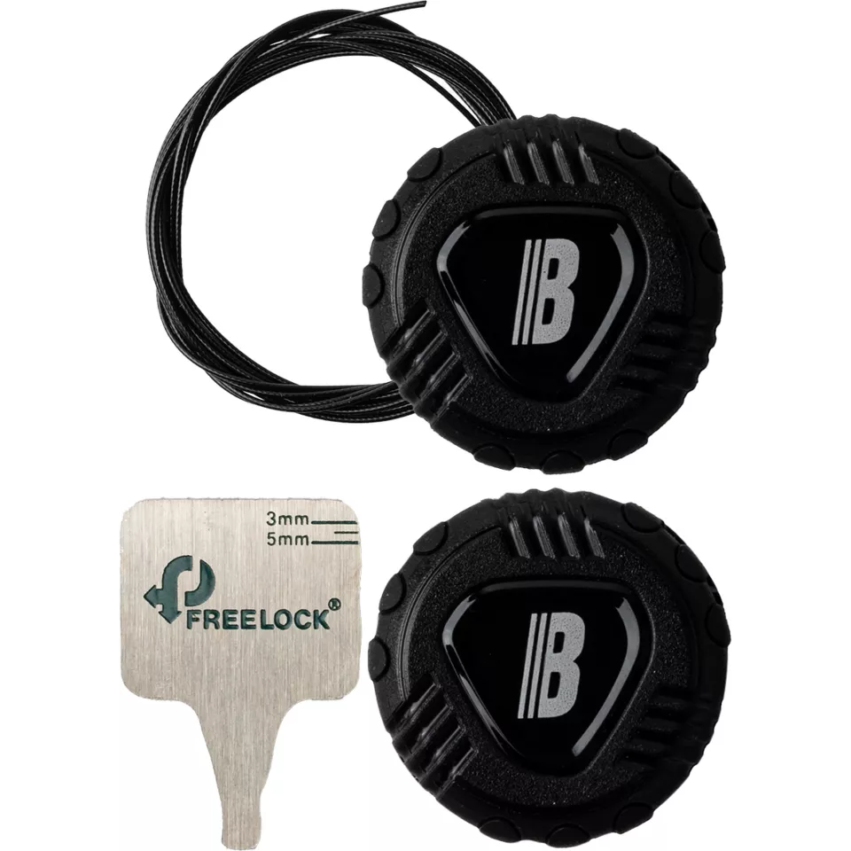 Blåkläder B10400009996, Freelock Repair Kit For Low Shoes Side Mounted, Black/Medium Grey, image 1, gallery thumbnail