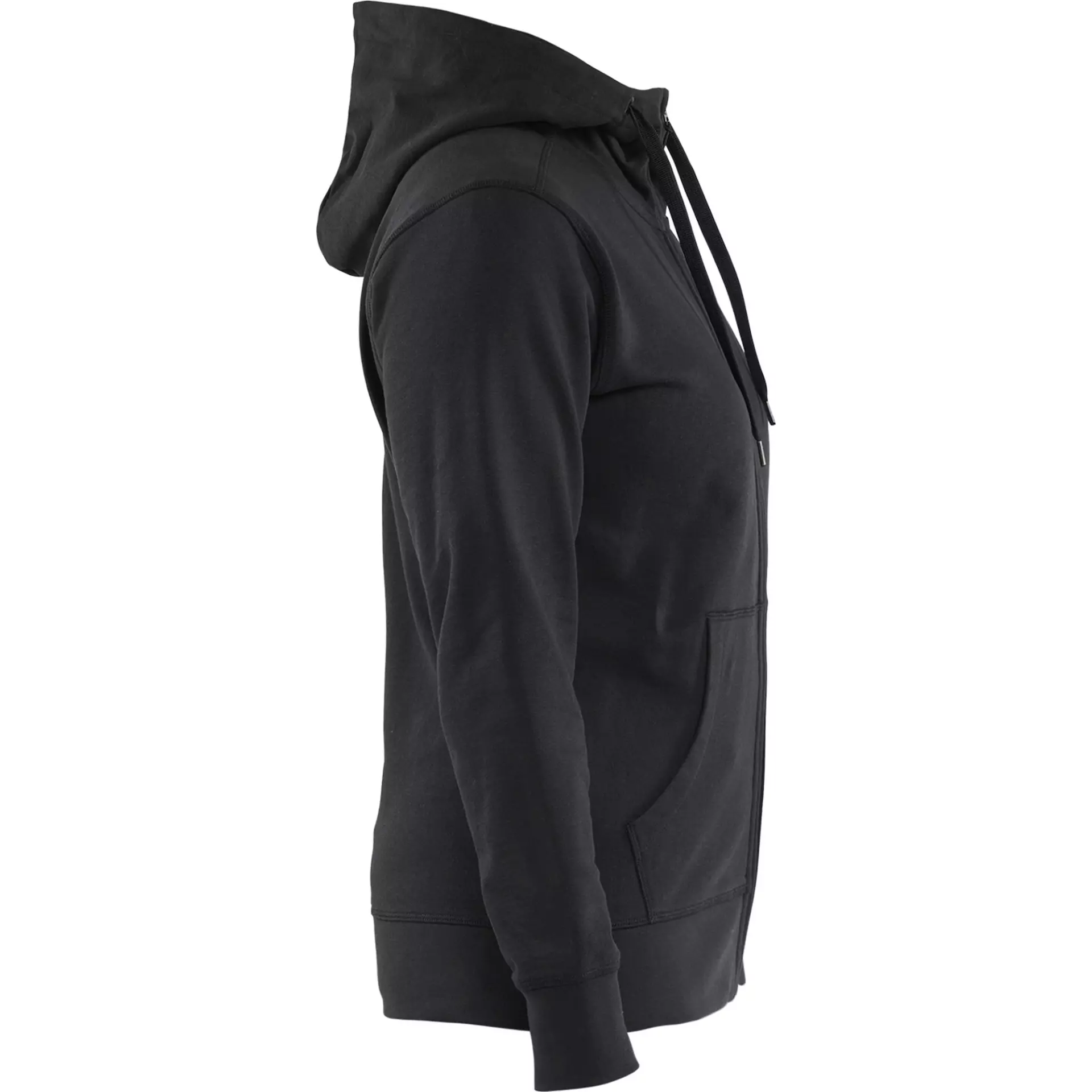 Blåkläder 339511589900, Ladies Zip Hoodie, Black, image 2