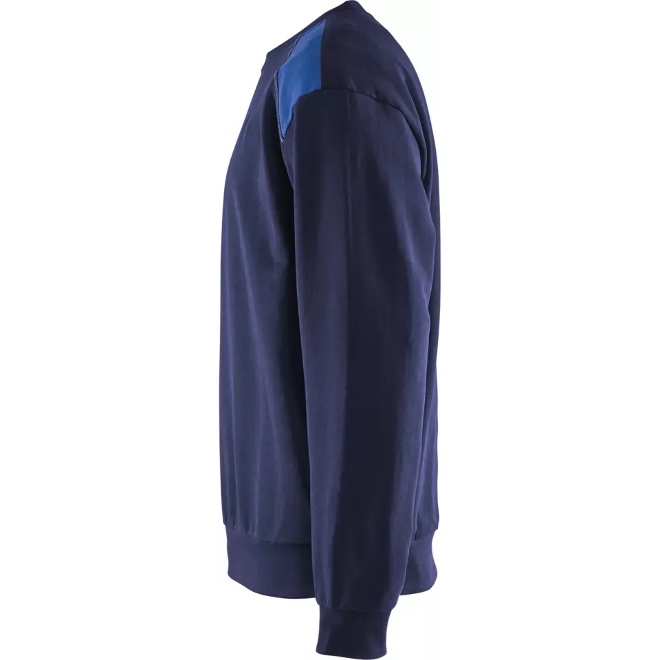 Blaklader 358011588985, Sweatshirt, Marineblau/Kornblau, image 3, gallery thumbnail