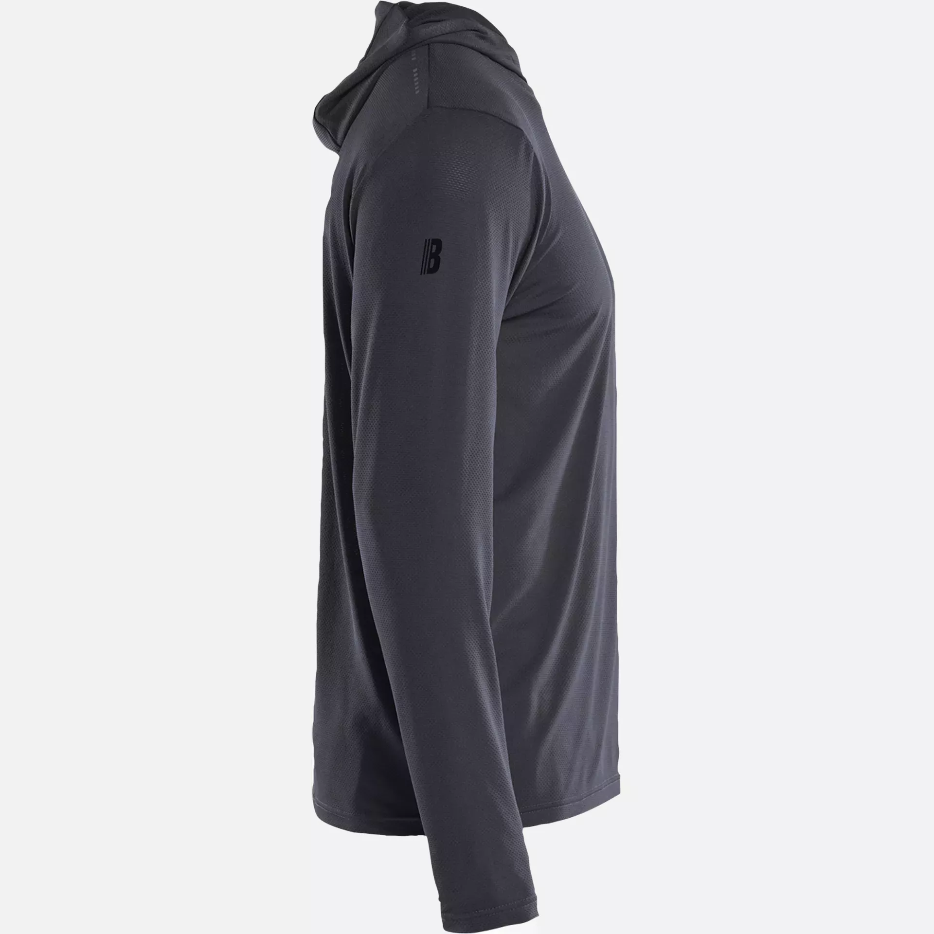 Blaklader 341711269600, Functional Hoodie with UV Protection, Medium Grey, image 2