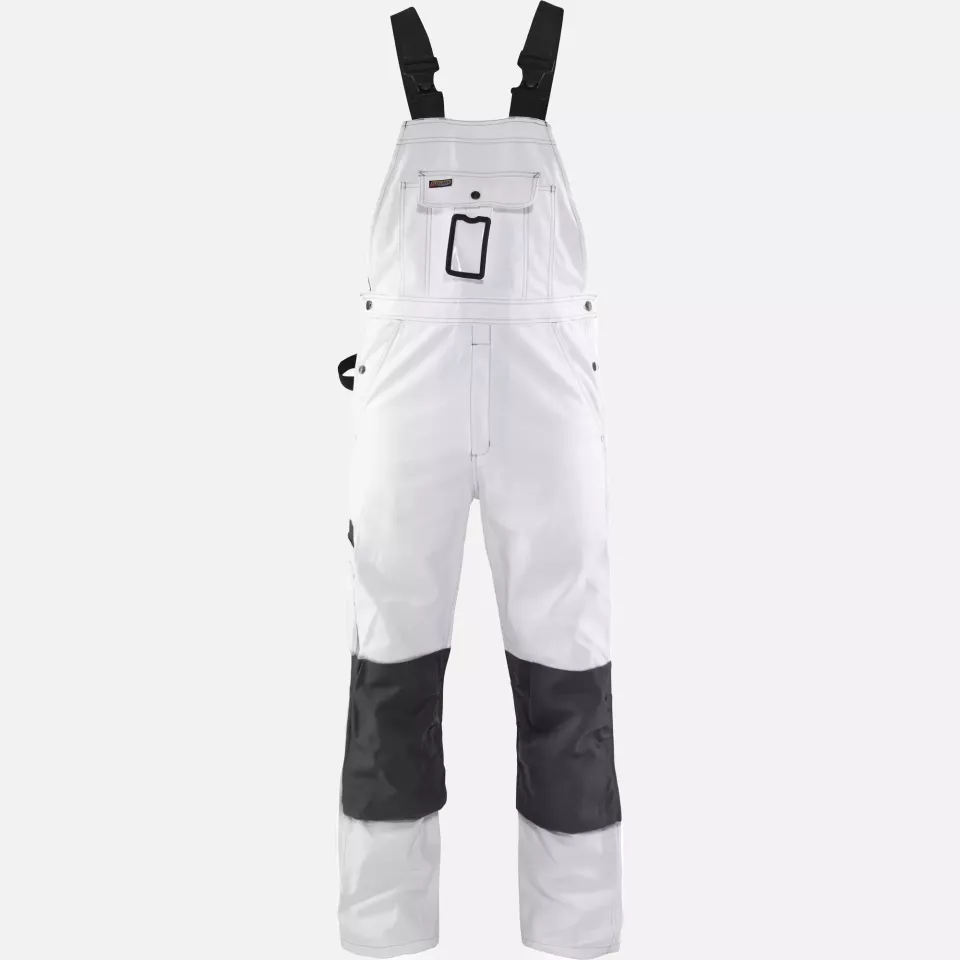 Blaklader 261112101098, Painters Bib and Brace, White/Dark Grey, image 1, gallery thumbnail