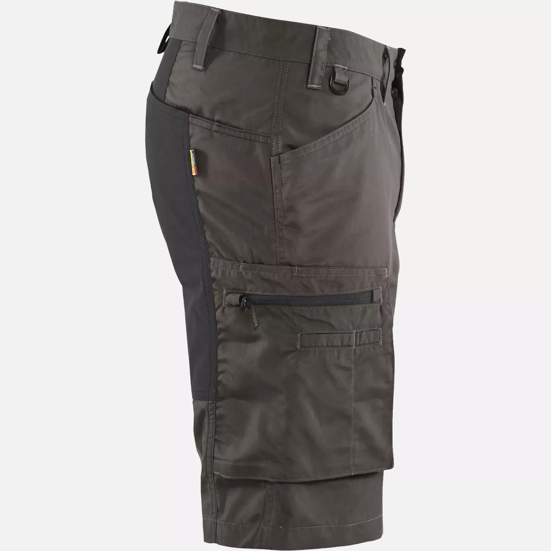 Blaklader 144918454599, Shorts Stretch, Dunkel Olivgrün/Schwarz, image 2