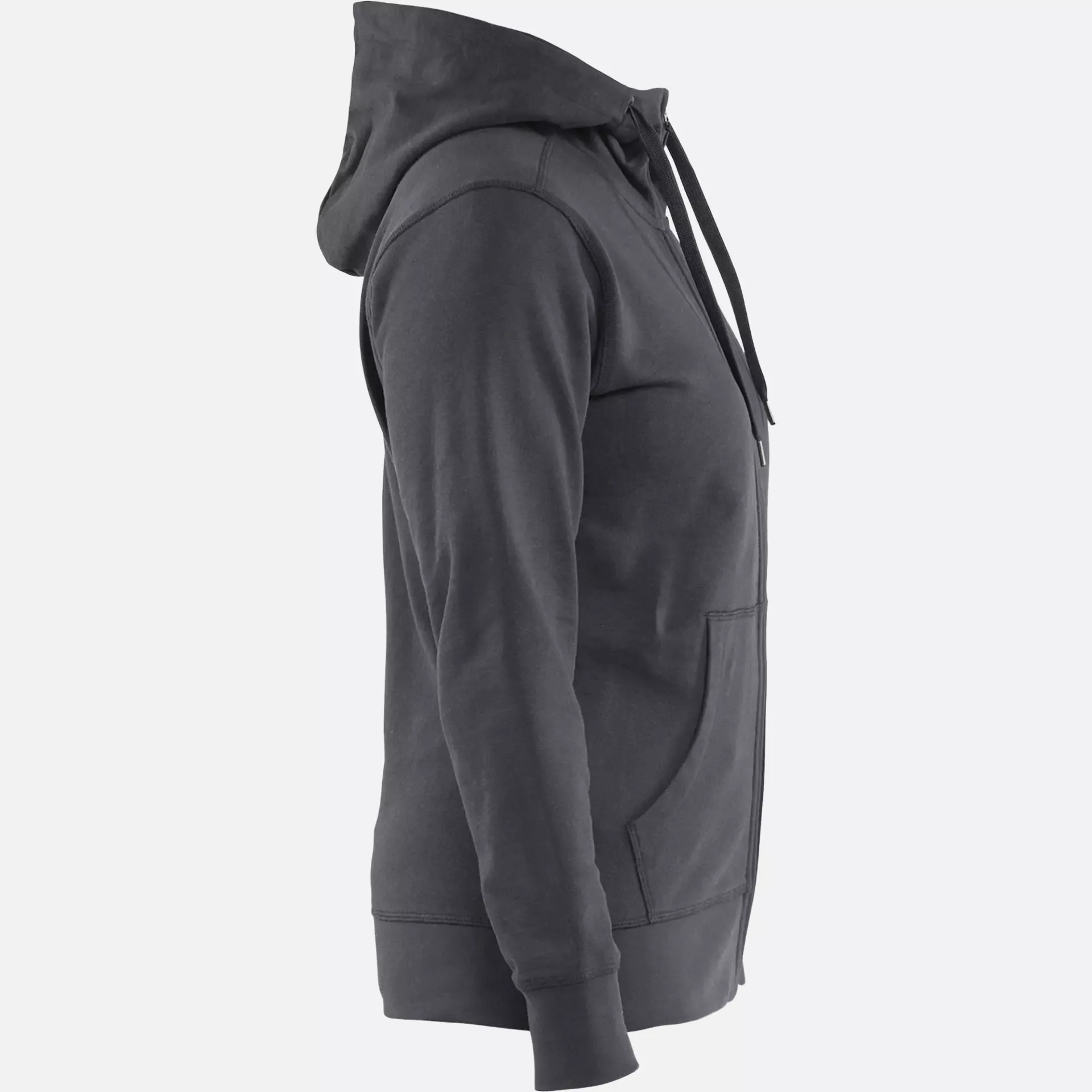 Blaklader 339511589600, Ladies Zip Hoodie, Mid Grey, image 2