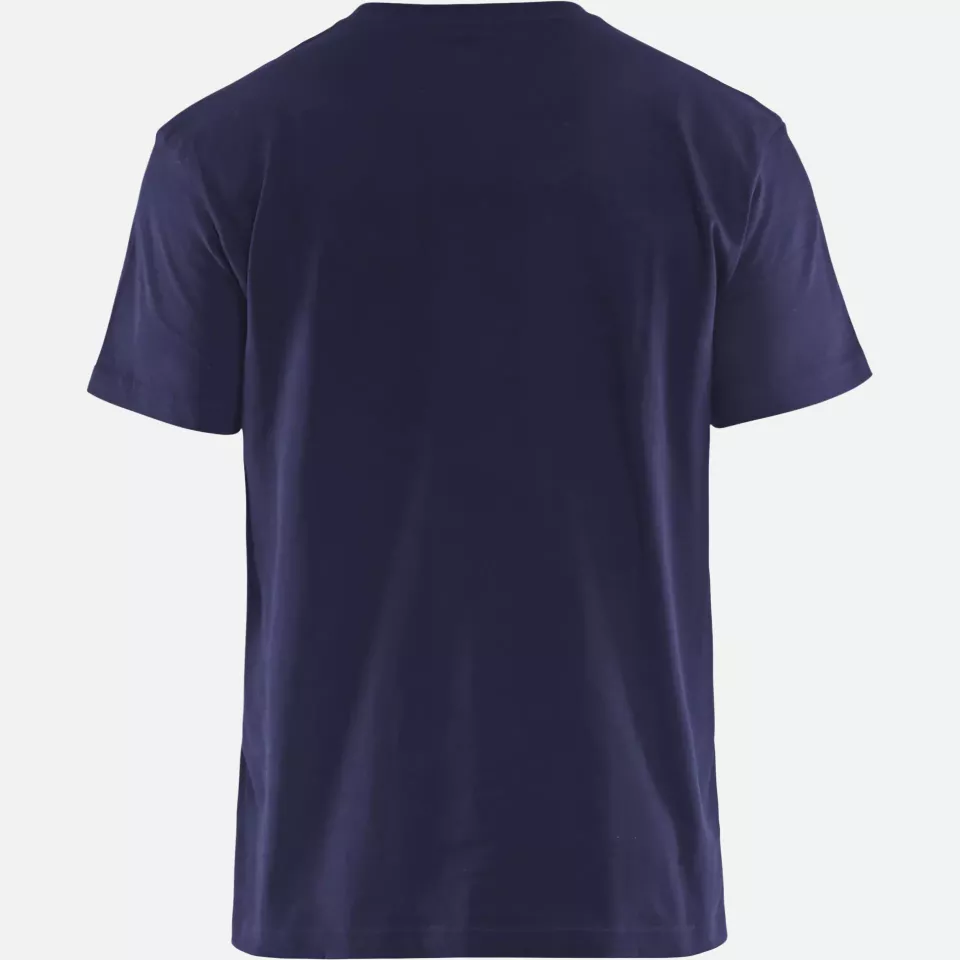 Blaklader 337910428885, T-Shirt, Marineblau/Kornblau, image 4, gallery thumbnail