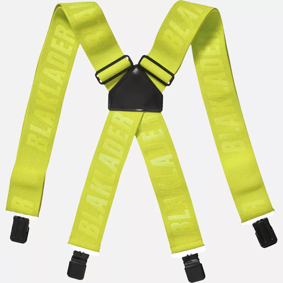 Blaklader 400910063300, Braces, High Vis Yellow, image 1, gallery thumbnail