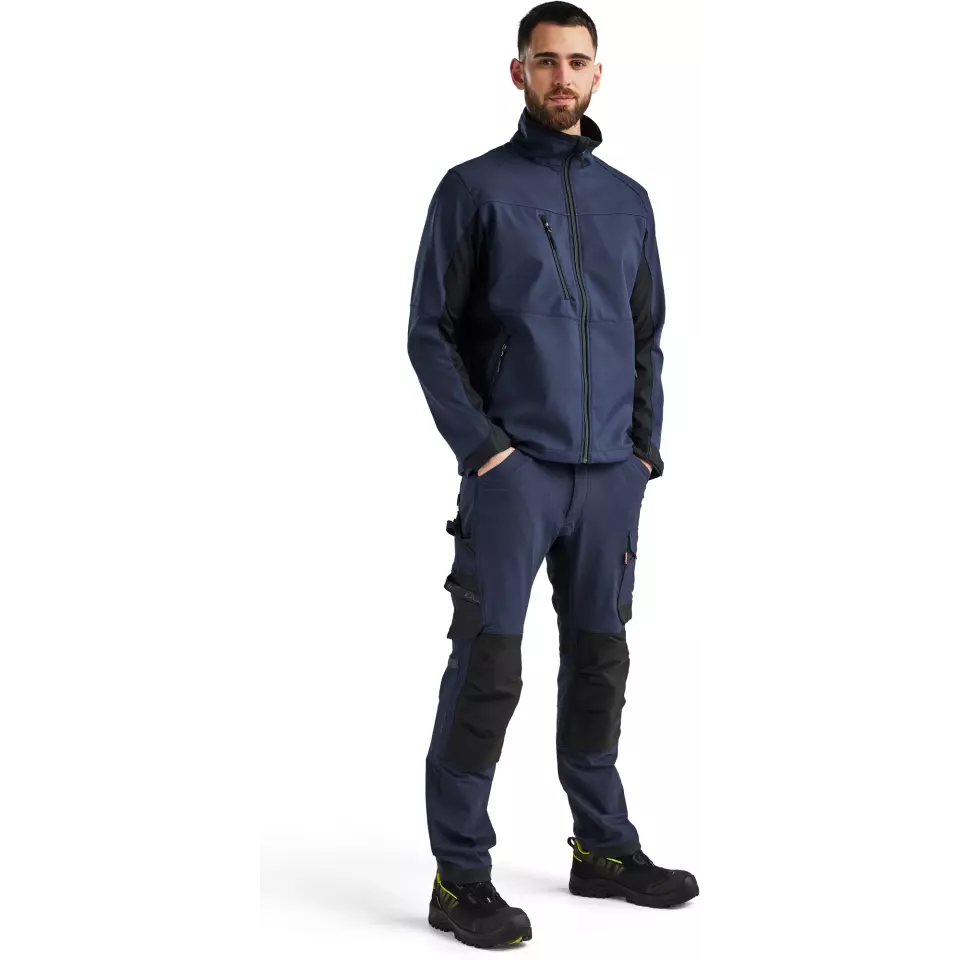 Blaklader 495025168699, Softshell Jacke, Dunkel Marineblau/Schwarz, image 5, gallery thumbnail
