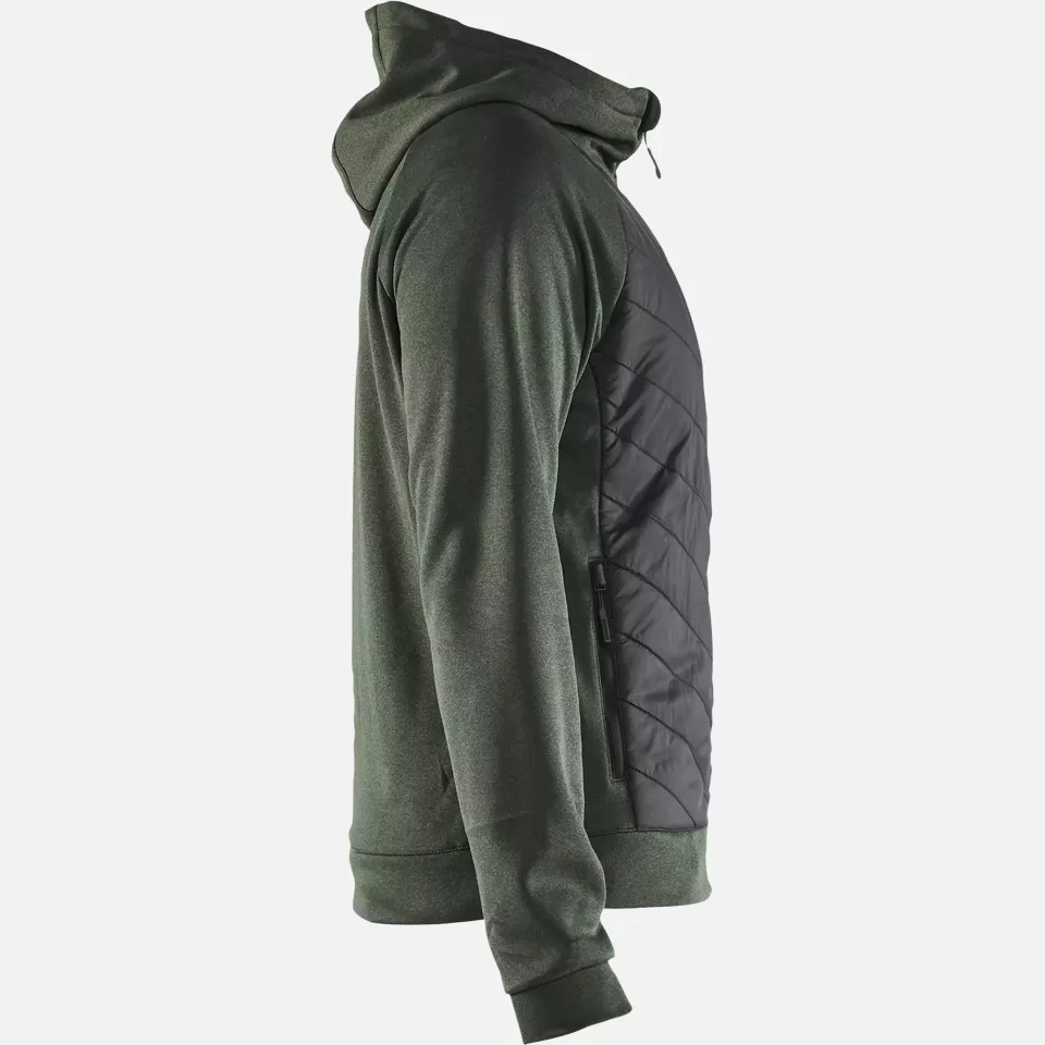 Blaklader 346325334199, Hybrid Sweatshirt, Autumn Green/Black, image 2, gallery thumbnail