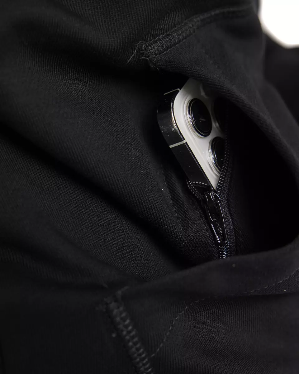 Blåkläder 339511589900, Ladies Zip Hoodie, Black, image 6, gallery thumbnail