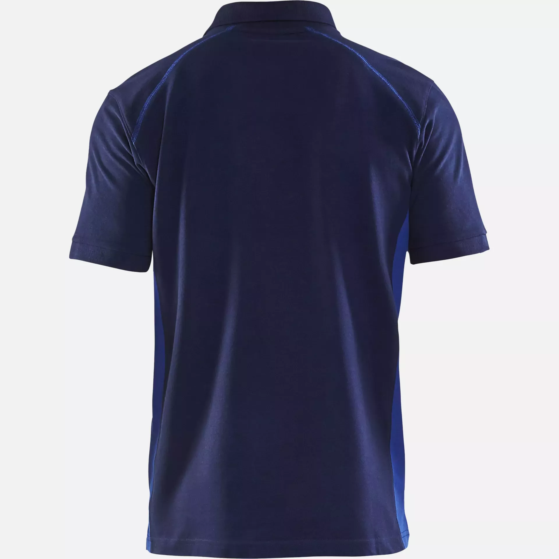 Blaklader 332410508985, Polo Shirt, Navy Blue/Royal Blue, image 4