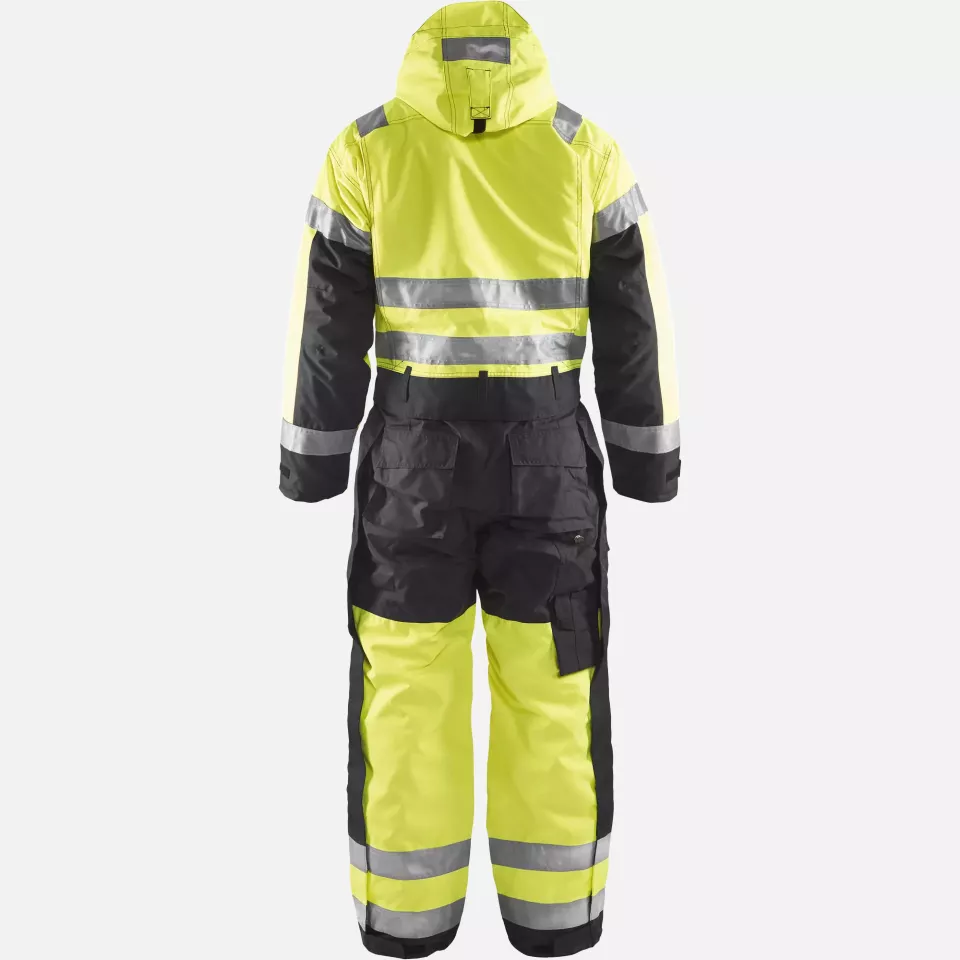 Blaklader 676319773399, High Vis Winter Coverall, Yellow/Black, image 4, gallery thumbnail