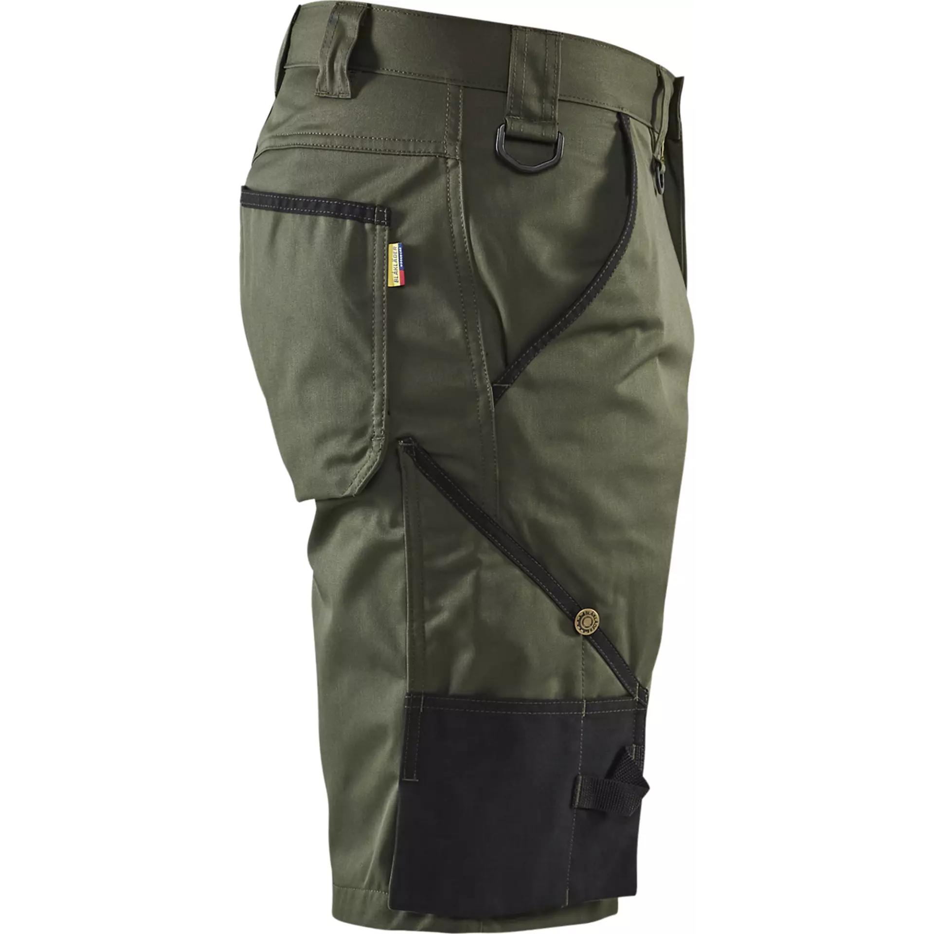 Blaklader 146418354600, Garden Shorts, Army Green, image 2