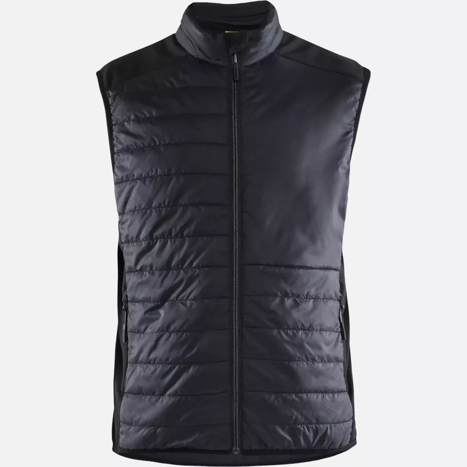 Blaklader 386320309998, Lined Vest, Black/Dark Grey, image 1, gallery thumbnail