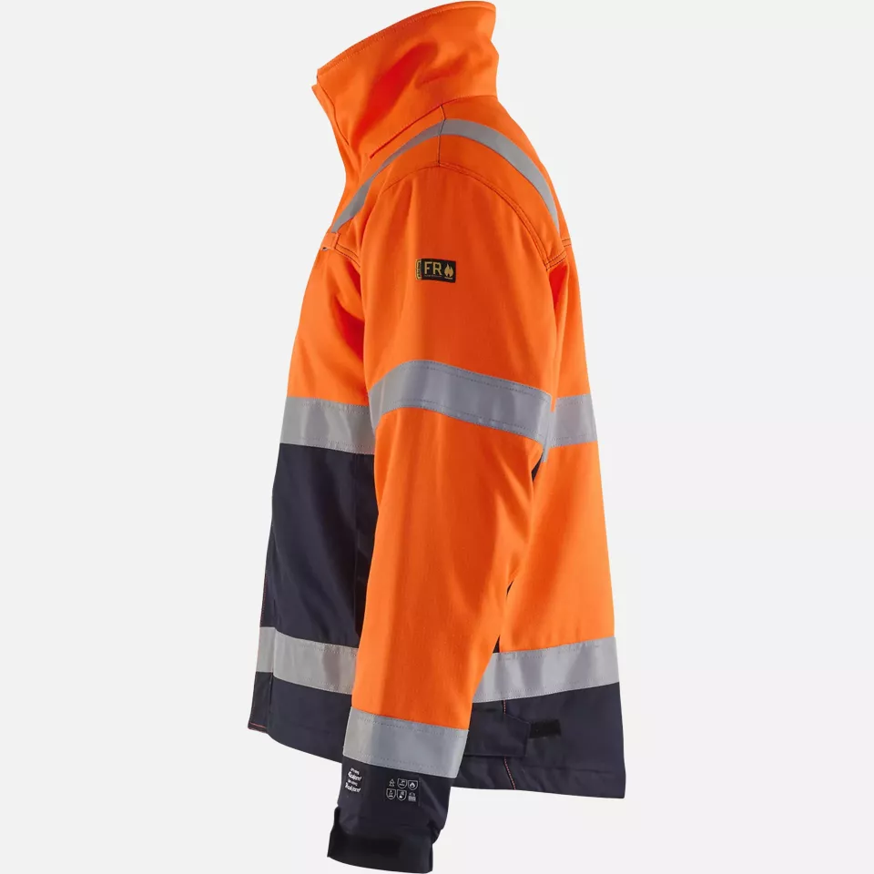 Blaklader 406915135389, Multinorm Winter Jacket, Orange/Navy, image 3, gallery thumbnail