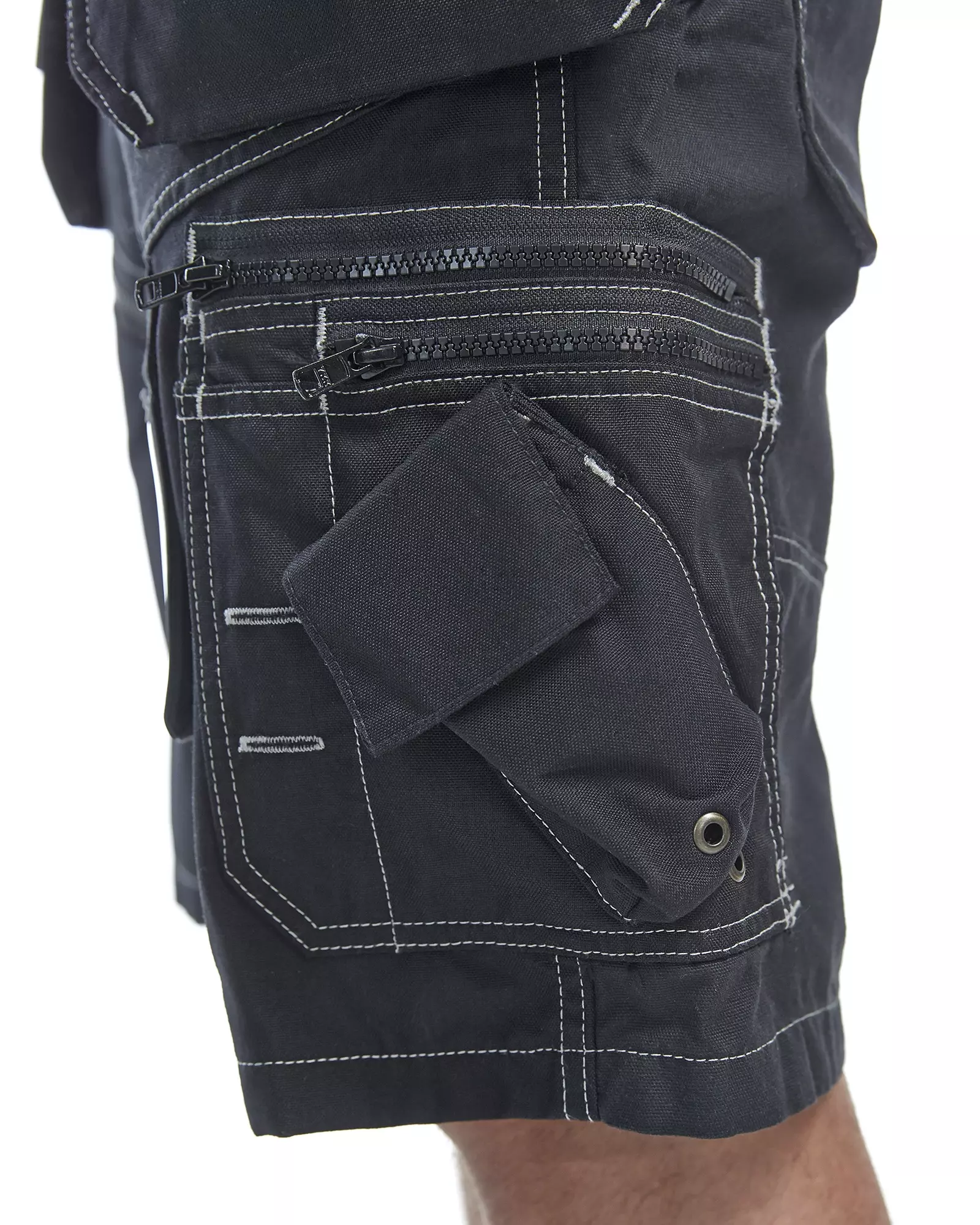 Blaklader 150213109900, Craftsman Shorts, Black, image 8