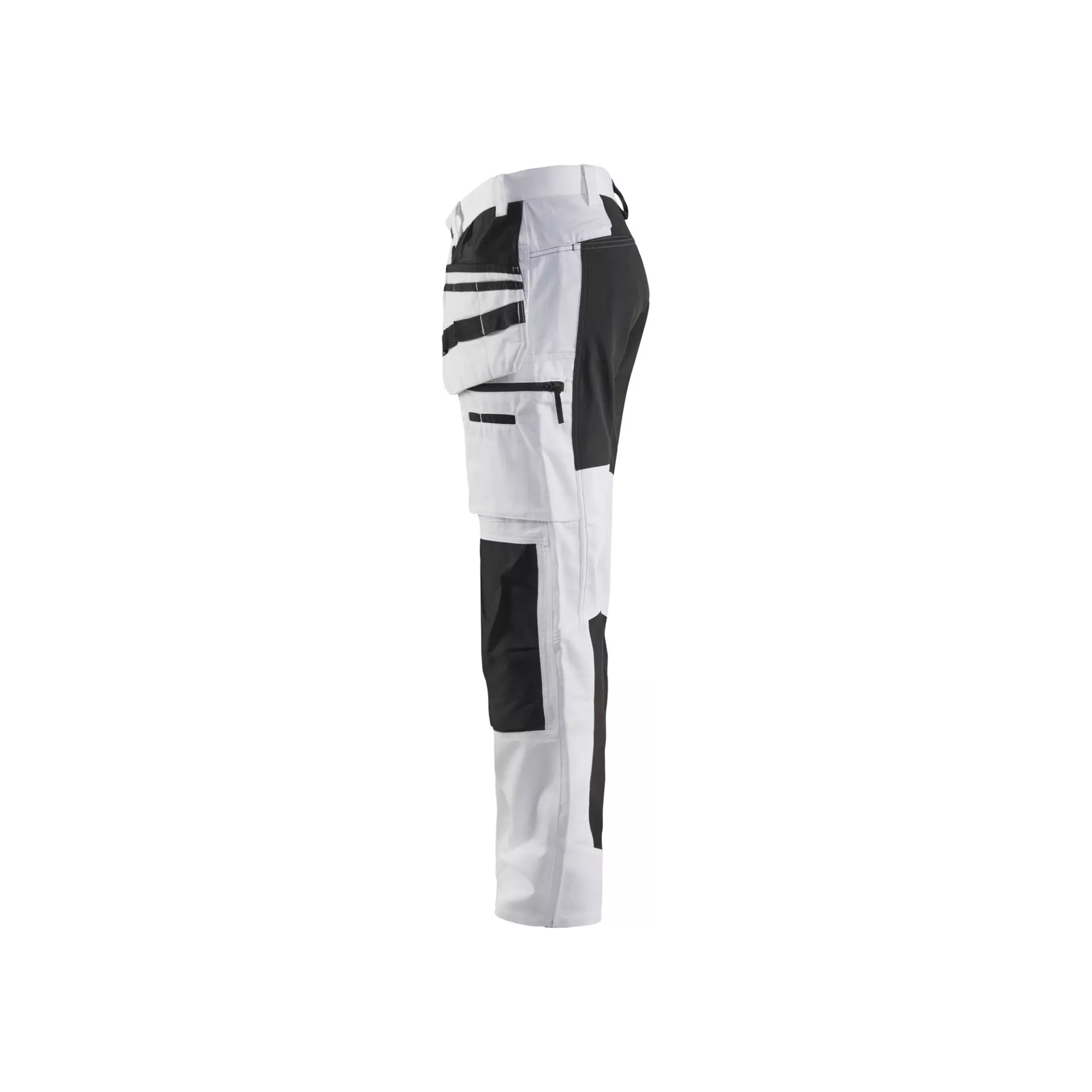 Blåkläder 191010001099, Malerhose mit Stretcheinsätzen, Weiß/Schwarz, image 4