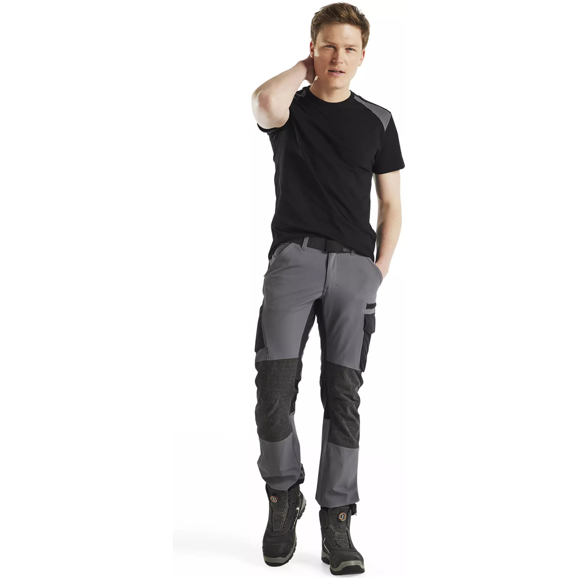 Blåkläder 337910429996, T-Shirt, Black/Medium Grey, image 5