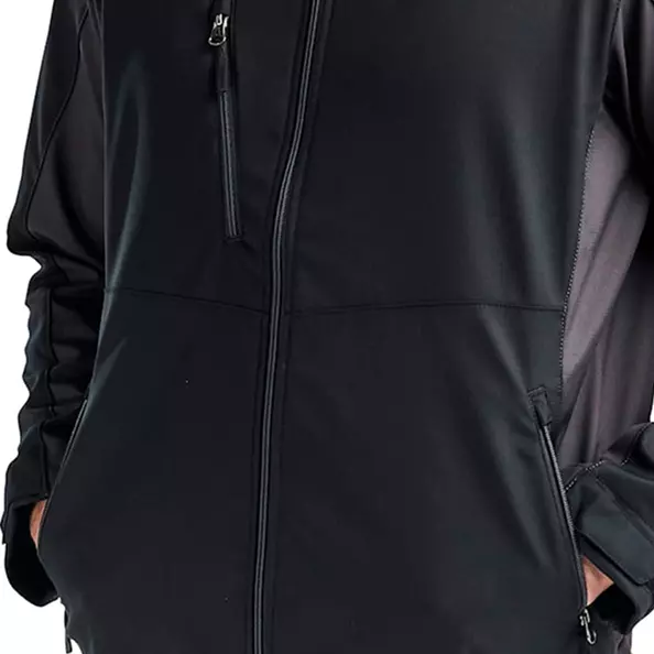 Benefit from practical and secure storage with multiple pocket solutions, including a **zipped chest pocket**, **zipped front pockets**, and **internal pockets** for sensitive items. These various compartments allow you to keep tools, phones, and personal items organized and secure while you are on the move.