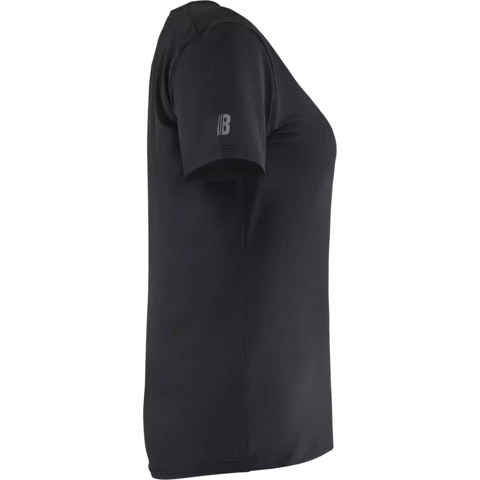 Blåkläder 342611269900, Ladies Functional UV Protection T-Shirt, Black, image 2, gallery thumbnail