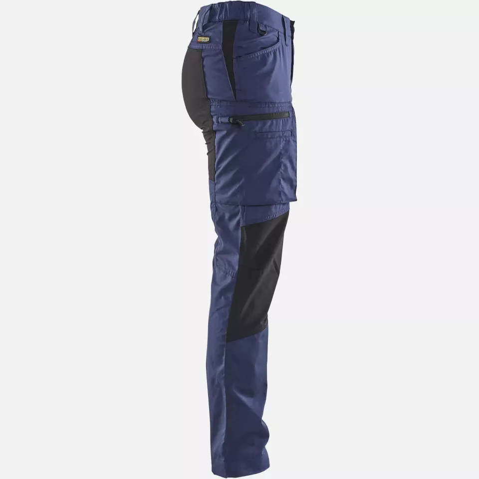 Blaklader 715918458999, Damen Stretch Arbeitshose, Marineblau/Schwarz, image 2, gallery thumbnail