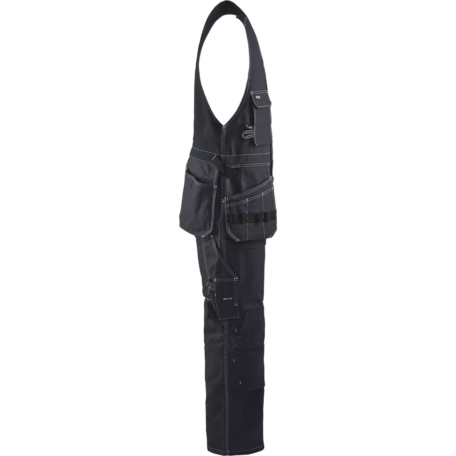 Blaklader 265013709900, Sleeveless Overall, Black, image 2