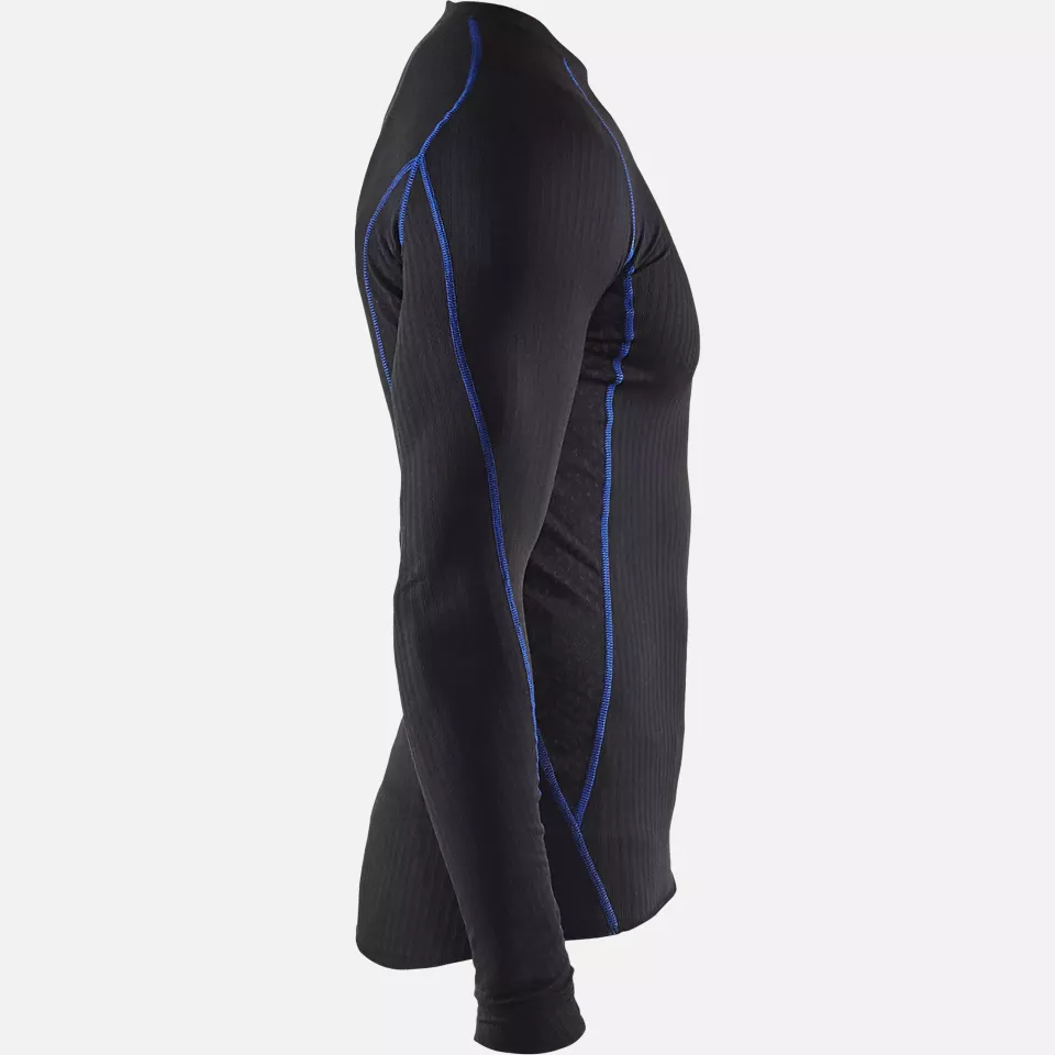 Blaklader 681017079985, LIGHT Underwear Set, Black/Cornflower Blue, image 2, gallery thumbnail