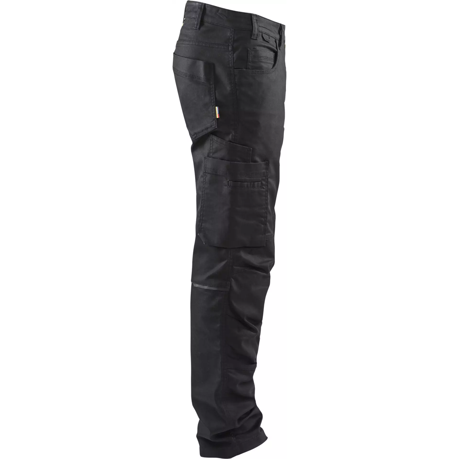 Blaklader 143911419999, Stretch Denim Work Trousers, Black/Black, image 2