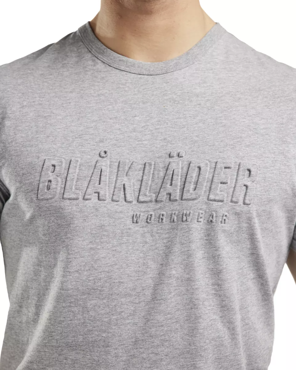 Blaklader 353110439000, 3D T-Shirt, Grau Melange, image 6, gallery thumbnail