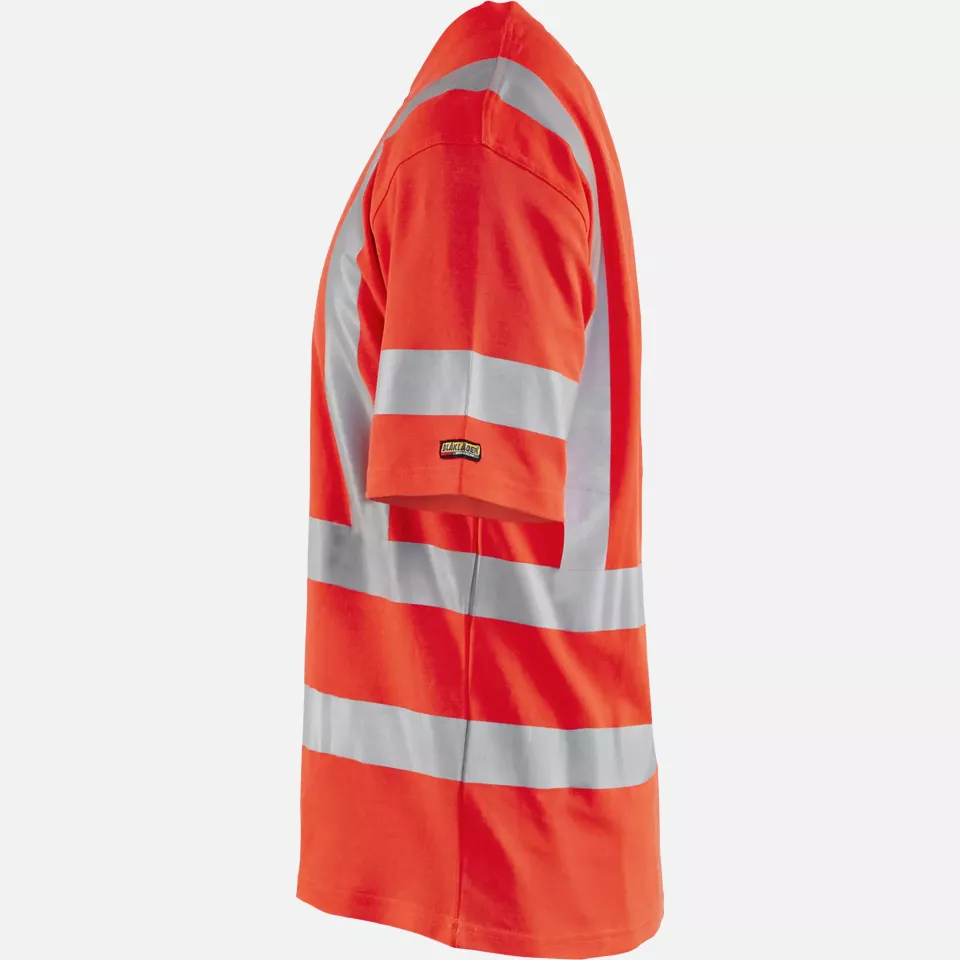 Blaklader 338010705500, High Vis UV Protection T-Shirt, Red, image 3, gallery thumbnail
