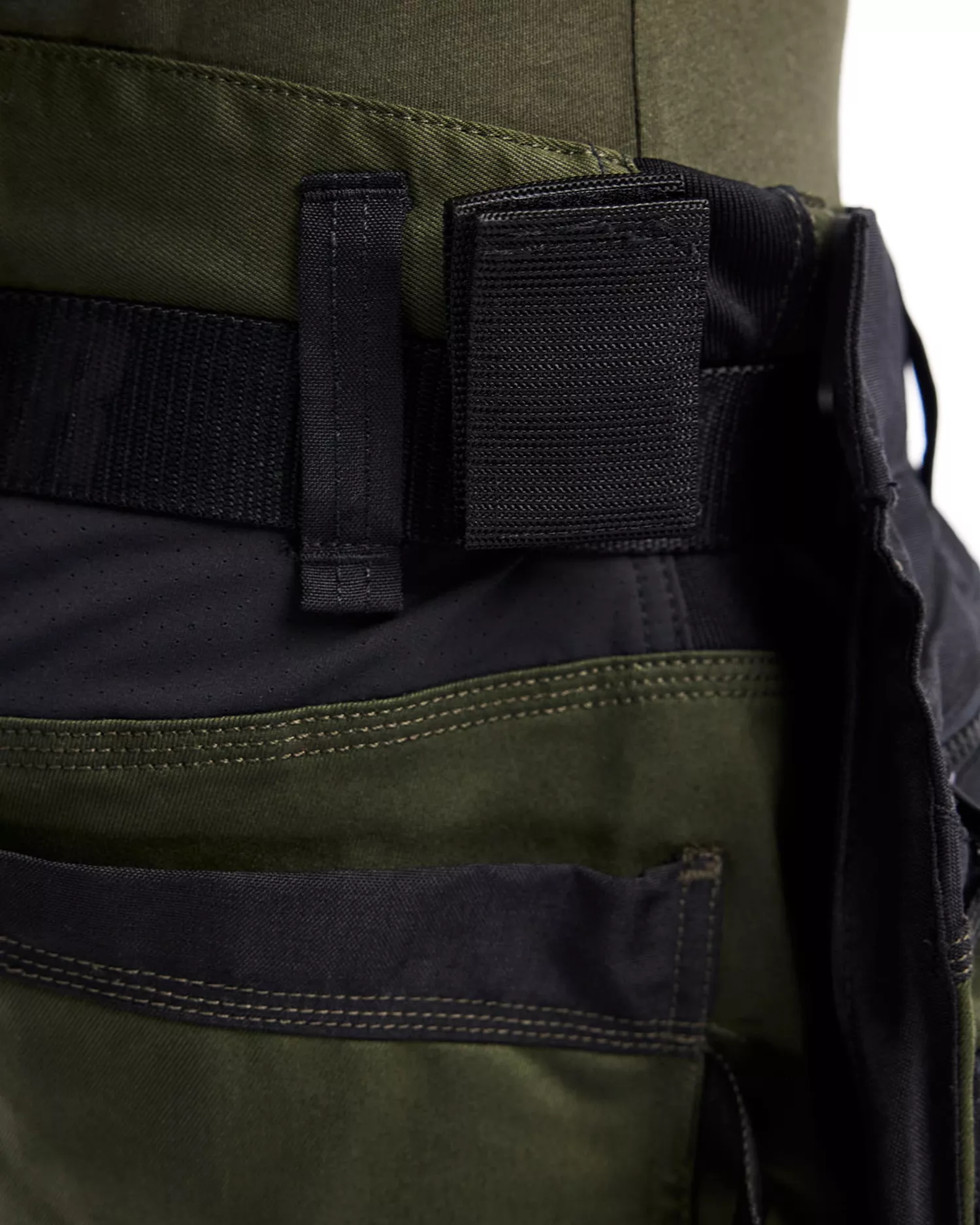 Blaklader 197011494298, STRIKER Stretch Craftsman Work Trousers, Forest Green/Black, image 12