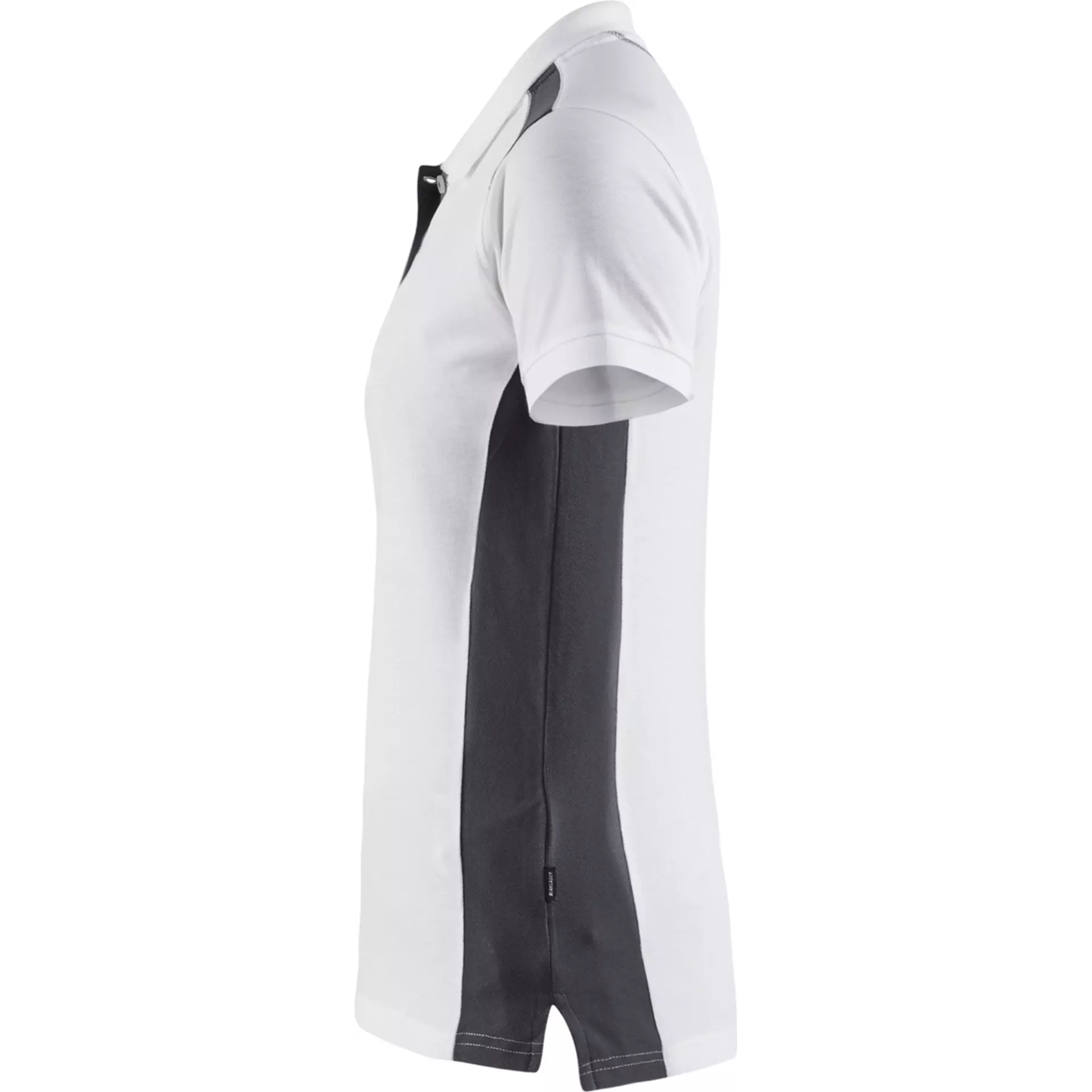 Blåkläder 339010501098, Women's Polo Shirt, White/Dark Grey, image 3