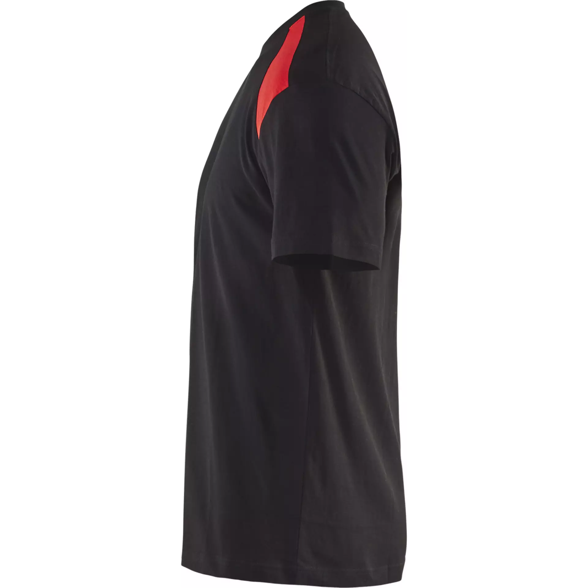 Blåkläder 337910429956, T-Shirt, Black/Red, image 3