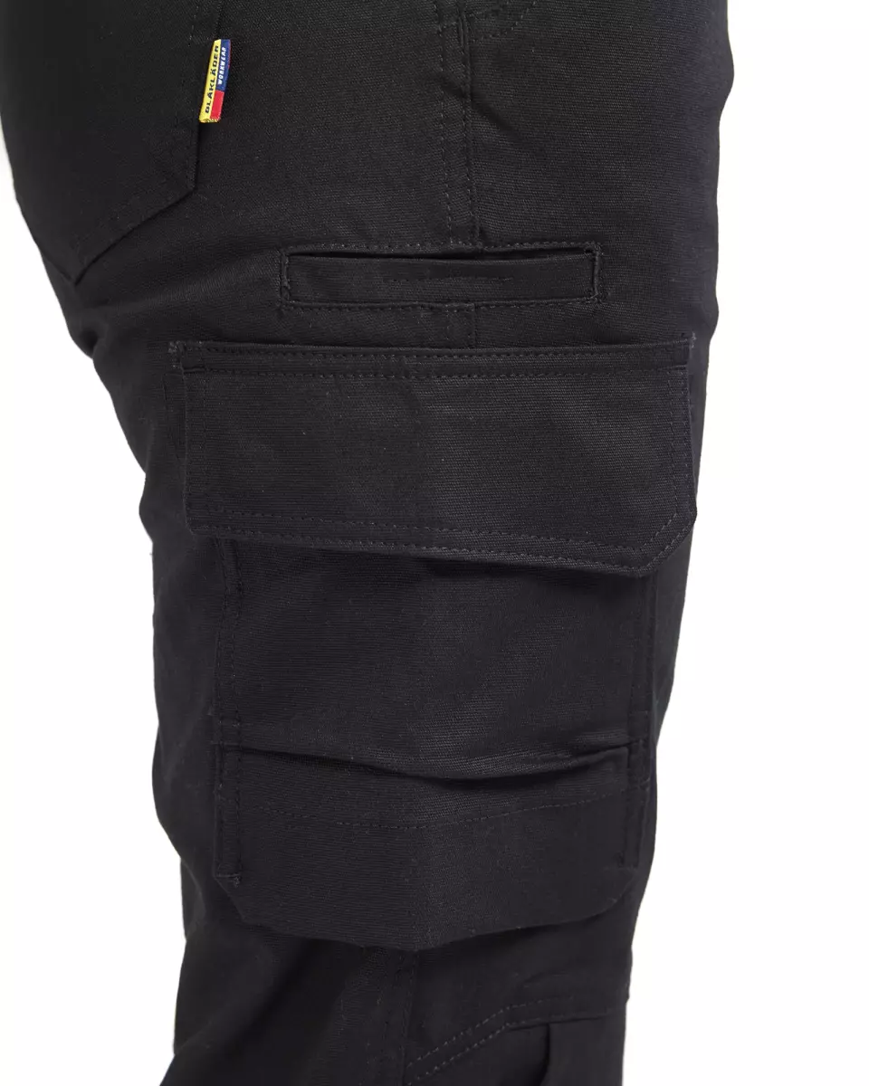 Blaklader 710613449900, Damen Stretch Industrie Arbeitshose, Schwarz, image 6, gallery thumbnail