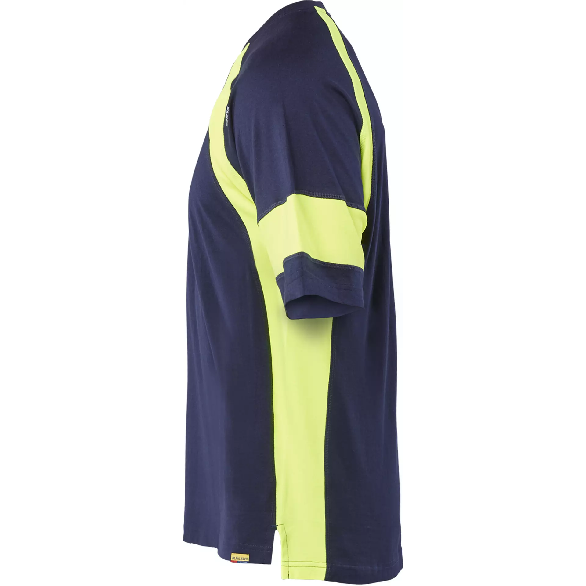 Blaklader 352310308833, High Vis T-Shirt, Navy/Yellow, image 3