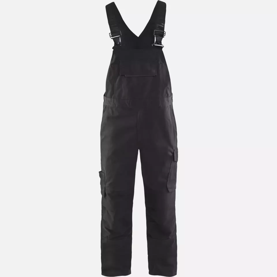 Blaklader 269513309998, Stretch Bib and Brace, Black/Dark Grey, image 1, gallery thumbnail