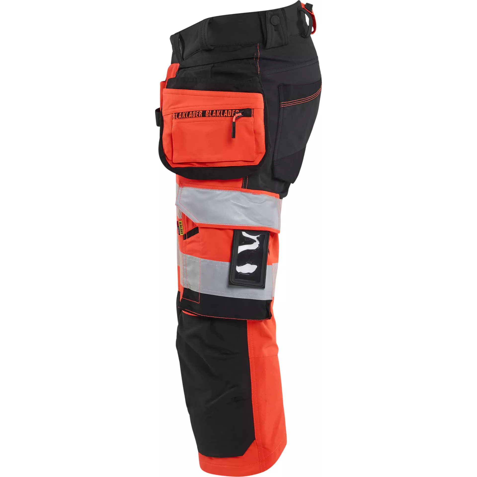 Blaklader 112316485599, High Vis 4-Wege-Stretch Piratenhose, Rot/Schwarz, image 3