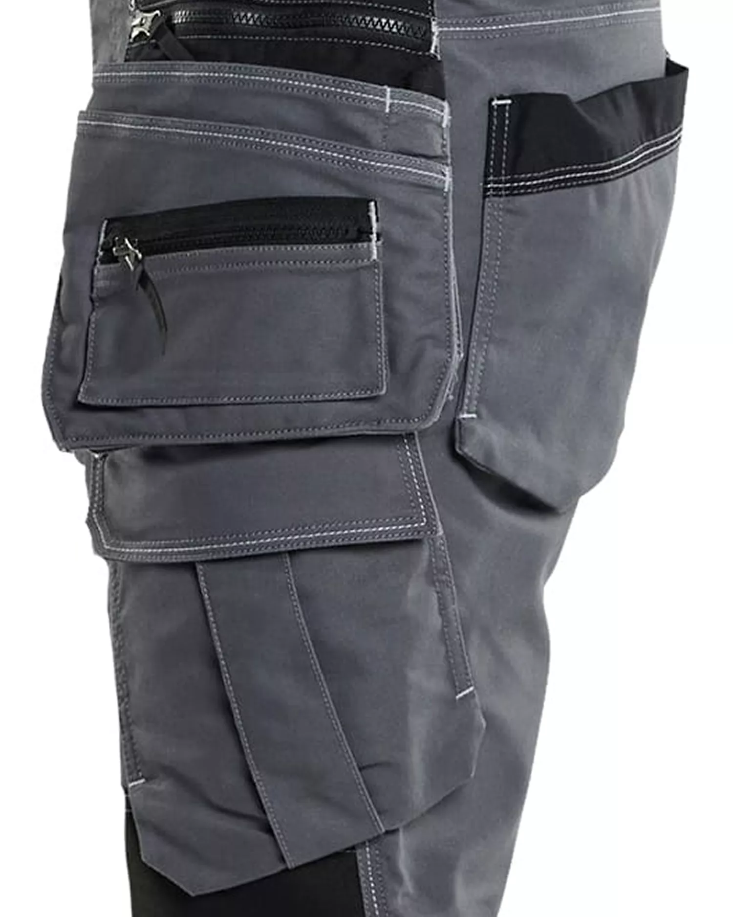 Blaklader 199011419699, X1900 Stretch Handwerker Arbeitshose, Mittelgrau/Schwarz, image 7