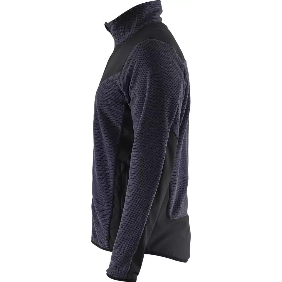 Blaklader 594225368699, Softshell Knitted Jacket, Dark Navy/Black, image 3, gallery thumbnail