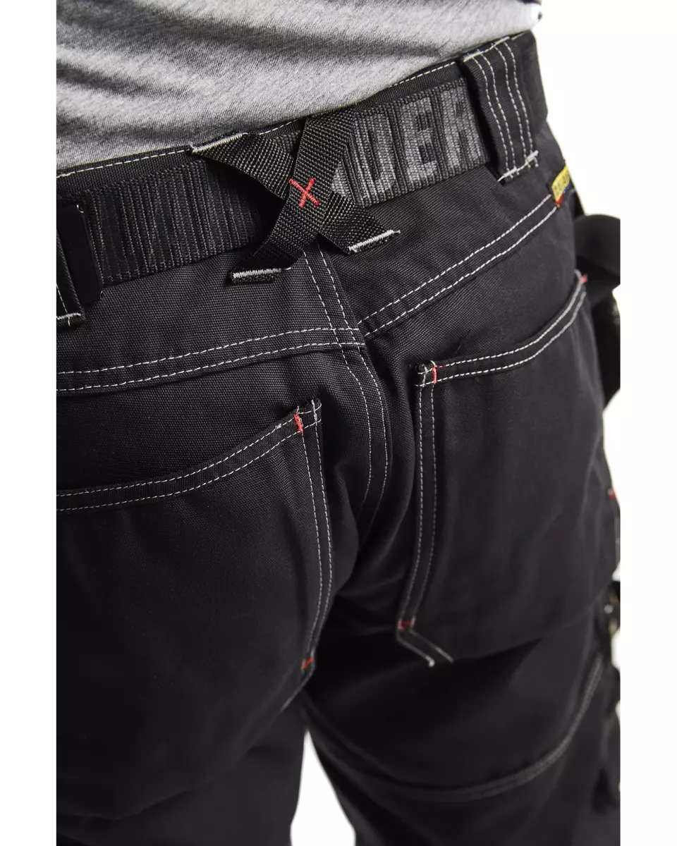 Blaklader 150013809900, Craftsman Work Trousers, Black, image 11, gallery thumbnail