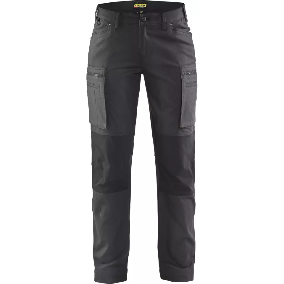 Blaklader 715911469899, Women's Stretch Work Trousers, Dark Grey/Black