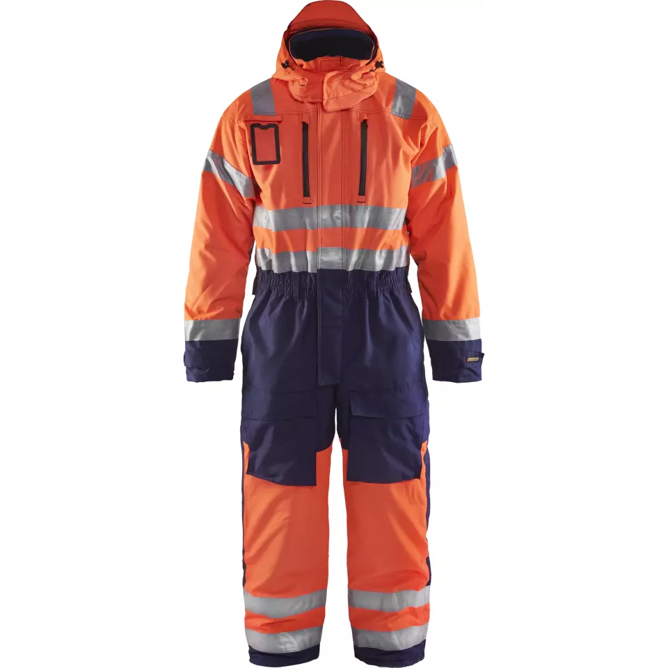 Blåkläder 676319775389, High Vis Winteroverall, Orange/Marineblau, image 1, gallery thumbnail