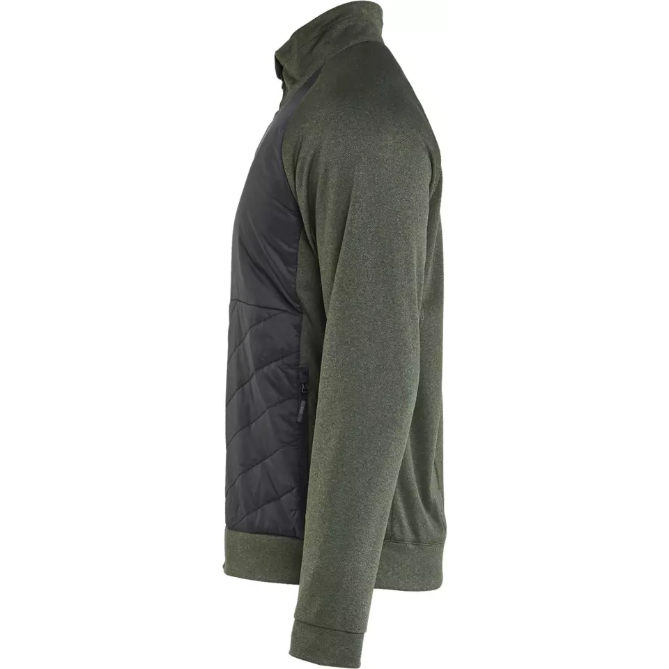 Blåkläder 341825334199, Hybrid Sweatshirt, Autumn Green/Black, image 3, gallery thumbnail