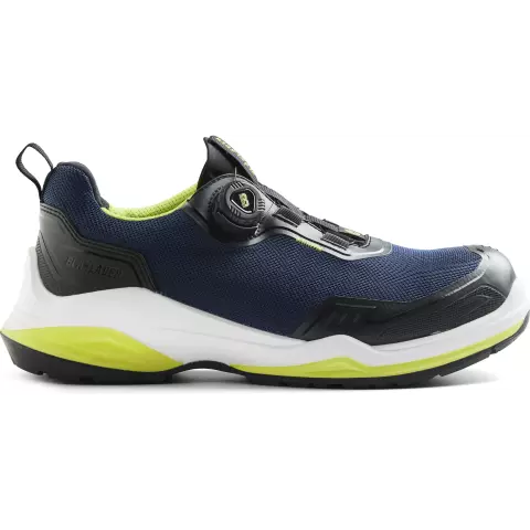 Blaklader STRIKER Safety Shoe, Dark Blue/Lime Green