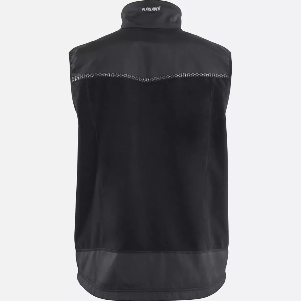 Blaklader 385525249900, Windproof Fleece Vest, Black, image 2, gallery thumbnail