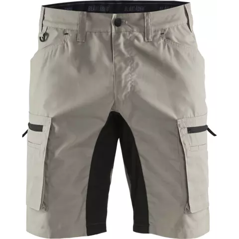 Blaklader Stretch Shorts, Stone Grey/Black