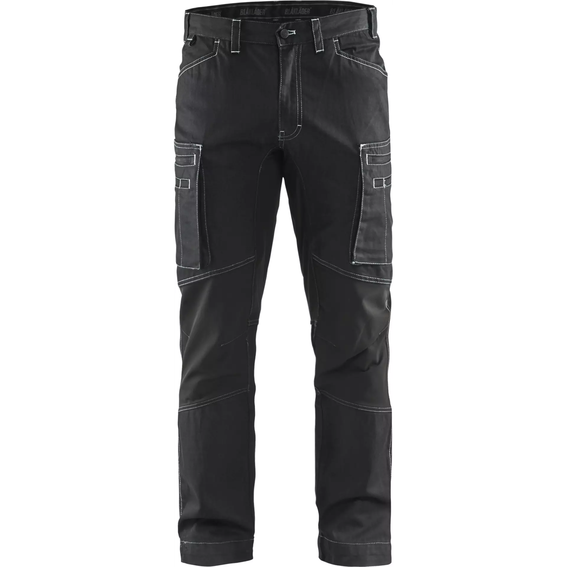 Blaklader 145911429900, Denim Stretch Work Trousers, Black, image 1